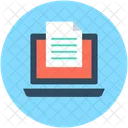 Online Document E Icon
