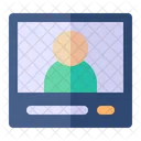 Online Class Meeting Icon