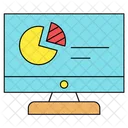 Online Graph Chart Icon