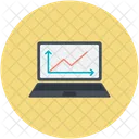 Online Chart Analytics Icon