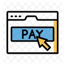 Online Pay Click Icon