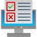 Online Survey Assessment Icon