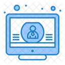 Online Account  Icon