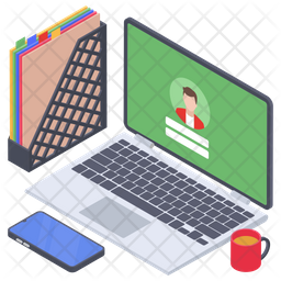 Online Account Login Icon