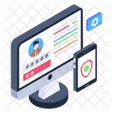 Account Password Online Account Security Profile Password Icon