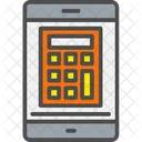 Online Accounting Mobile Calculator Online Calculation Icon