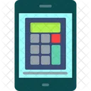 Online Accounting Mobile Calculator Online Calculation Icon
