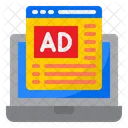 Online Ad Ad Advertising Icon