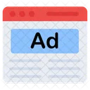 Online Ad Web Ad Online Advertising アイコン