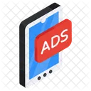 Online Ad Online Advertisement Mobile Ad Icon