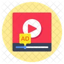 Online Ad Ad Advertisement Icon