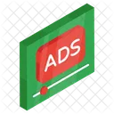 Online Ad Ad Video Advertising Video Icon