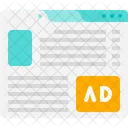 Online ads  Icon