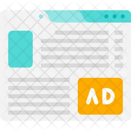 Online ads  Icon