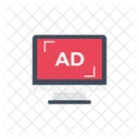 Ad Sponsor Television Icon