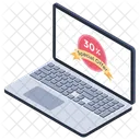 Online Advertisement 30 Discount Offer Icon