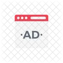 Online Ads Webpage Icon