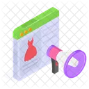 Online Advertisement Promotion Icon