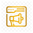 Online Advertisement  Icon