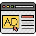 Online Advertising Marketing Commercial Icon