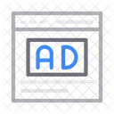 Ads Web Online Icon