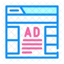 Advertising Web Site Icon