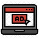 Online Advertising Ads Marketing Icône