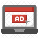 Online Advertising Ads Marketing Icon