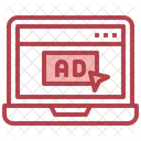 Online Advertising Ads Marketing Icon