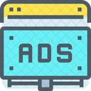 Online Adversting Ads Icon