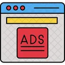 Online Advertising Marketing Advertising Icon