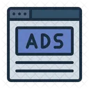 Online Advertising Advertising Digital Marketing Icon