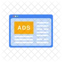 Online Advertising  Icon