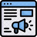 Online Advertising Advertising Website Icon