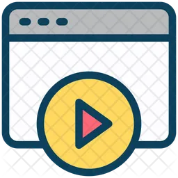 Online Advertising Video  Icon