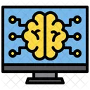 Online Ai Brain  Icon