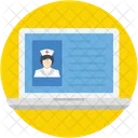 Laptop Hospital Online Icon