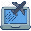 Online Air Ticket  Icon
