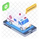 Call Ambulance Online Ambulance Medical App Icon