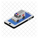 Ambulance Smartphone Emergency Icon