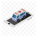Ambulance Smartphone Emergency Icon