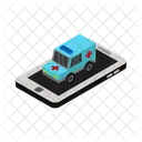 Ambulance Smartphone Emergency Icon