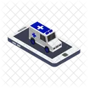 Ambulance Smartphone Emergency Icon