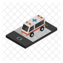 Ambulance Smartphone Emergency Icon