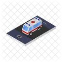 Ambulance Smartphone Emergency Icon