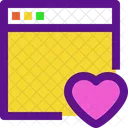 Amor on-line  Icon