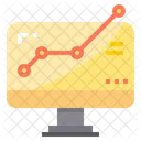 Online Gewinn Online Analyse Webanalyse Symbol