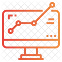 Online Gewinn Online Analyse Webanalyse Symbol