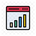 Grafik Diagramm Webseite Symbol