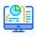 Kreis Diagramm Computer Symbol